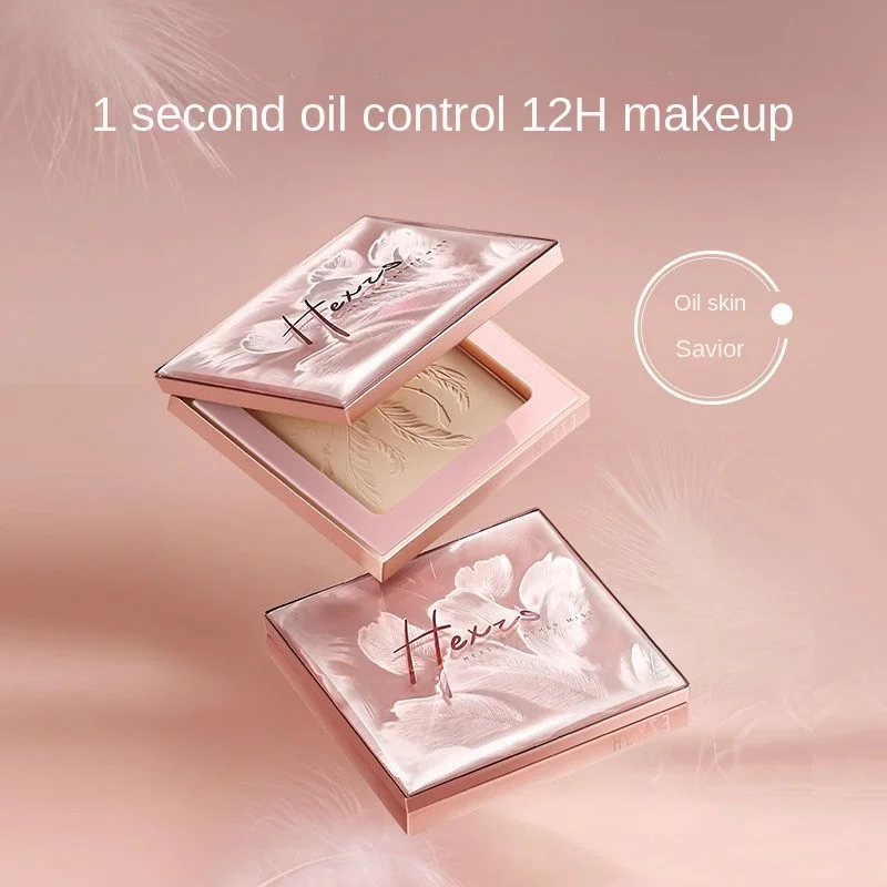 HEXZE Setting Powder Concealer Oil Control Long Lasting Waterproof No Makeup Removal Even Skin Tone Natural Makeup Powder