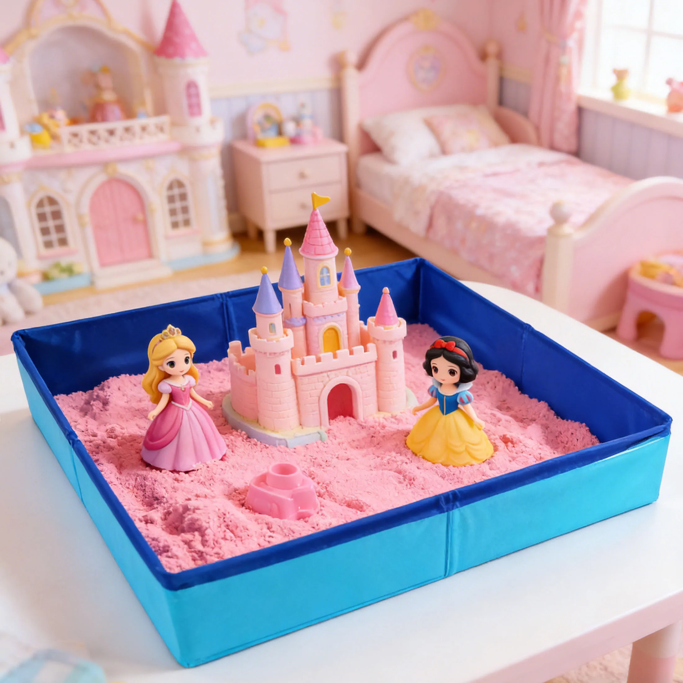 

Sandbox Toys Sensory Toys for Kids Children Outdoor Games Sandboxes Oxford Cloth Sand Table Play Sand Toys for Beach Sand Trays