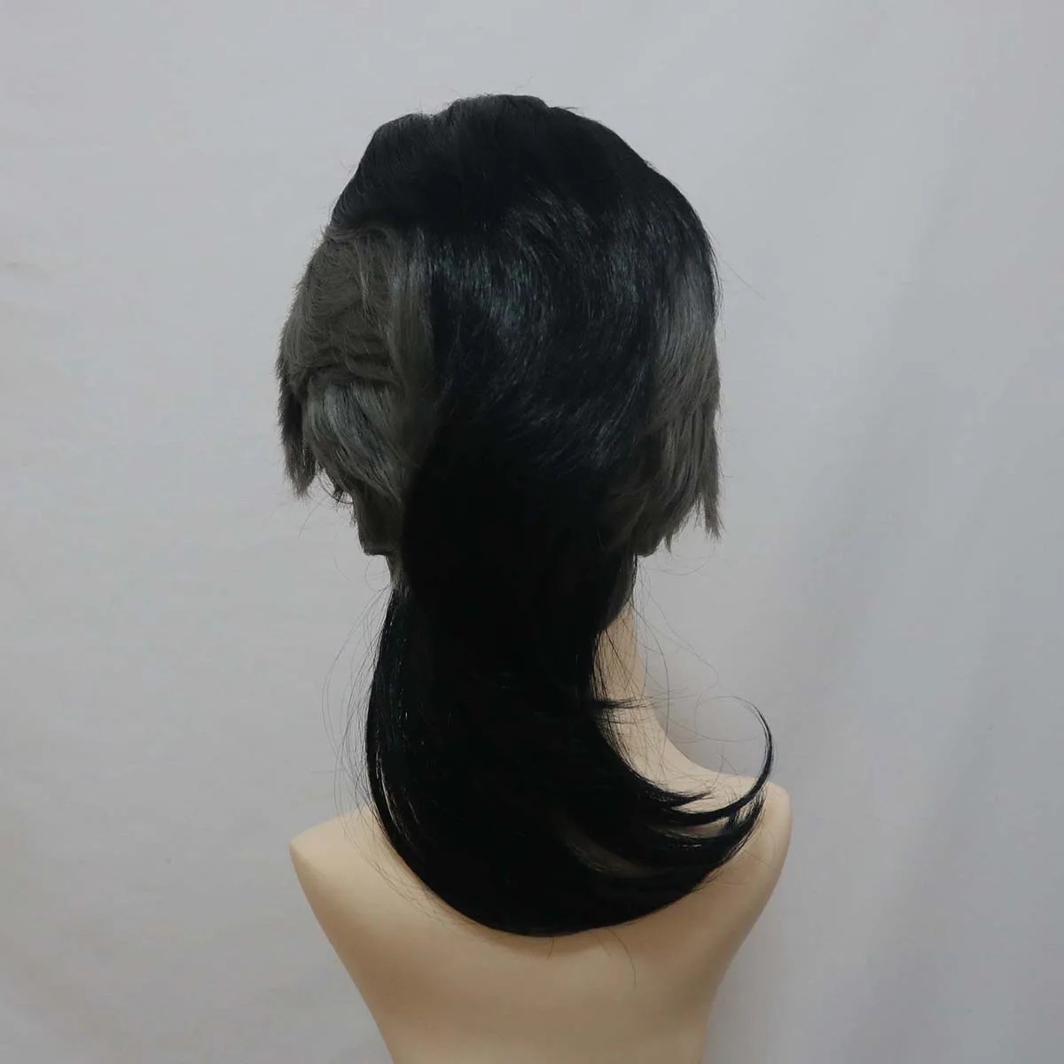 Men Anime Shinazugawa Genya Heat Resistant Synthetic Hair Wig