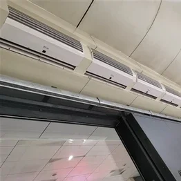 220V/380V Aluminum Restaurant Manufacturing Plant Home Use Heating Air Curtain