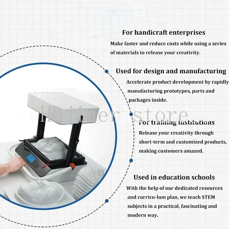 

Manual plastic vacuum forming machine small blister vacuum forming machine Plastic Blister Machine Hot sales