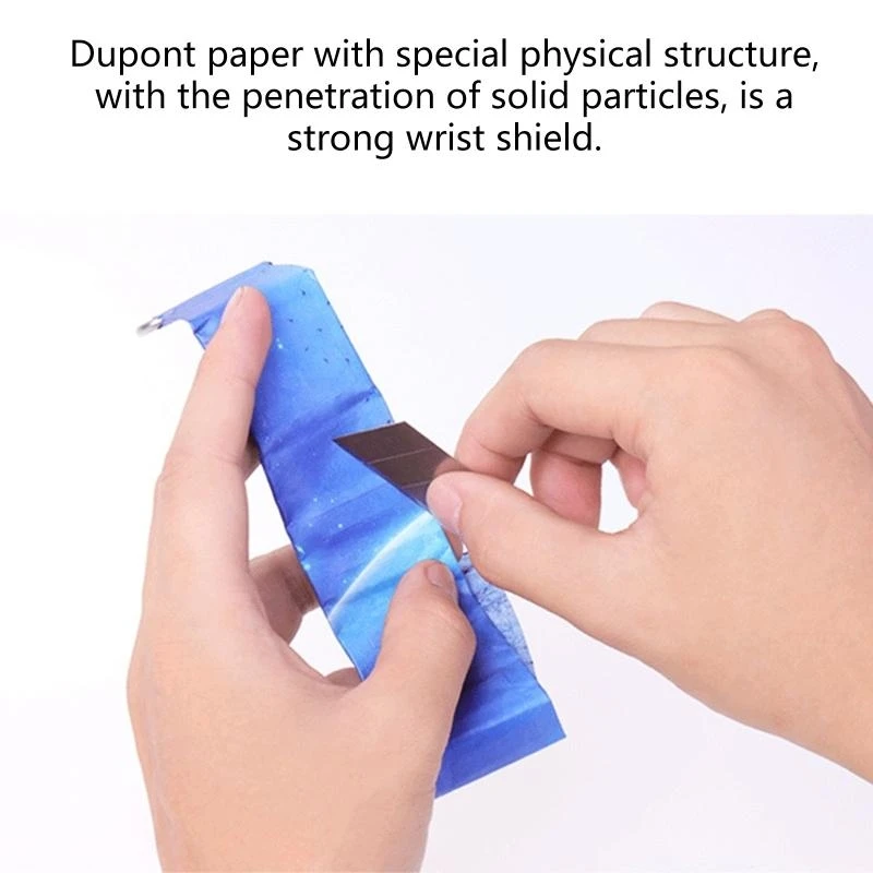 창조적 인 패션 손목 대역 종이 시계 LED 시계 디지털 시계 눈물 저항 최고의 판매