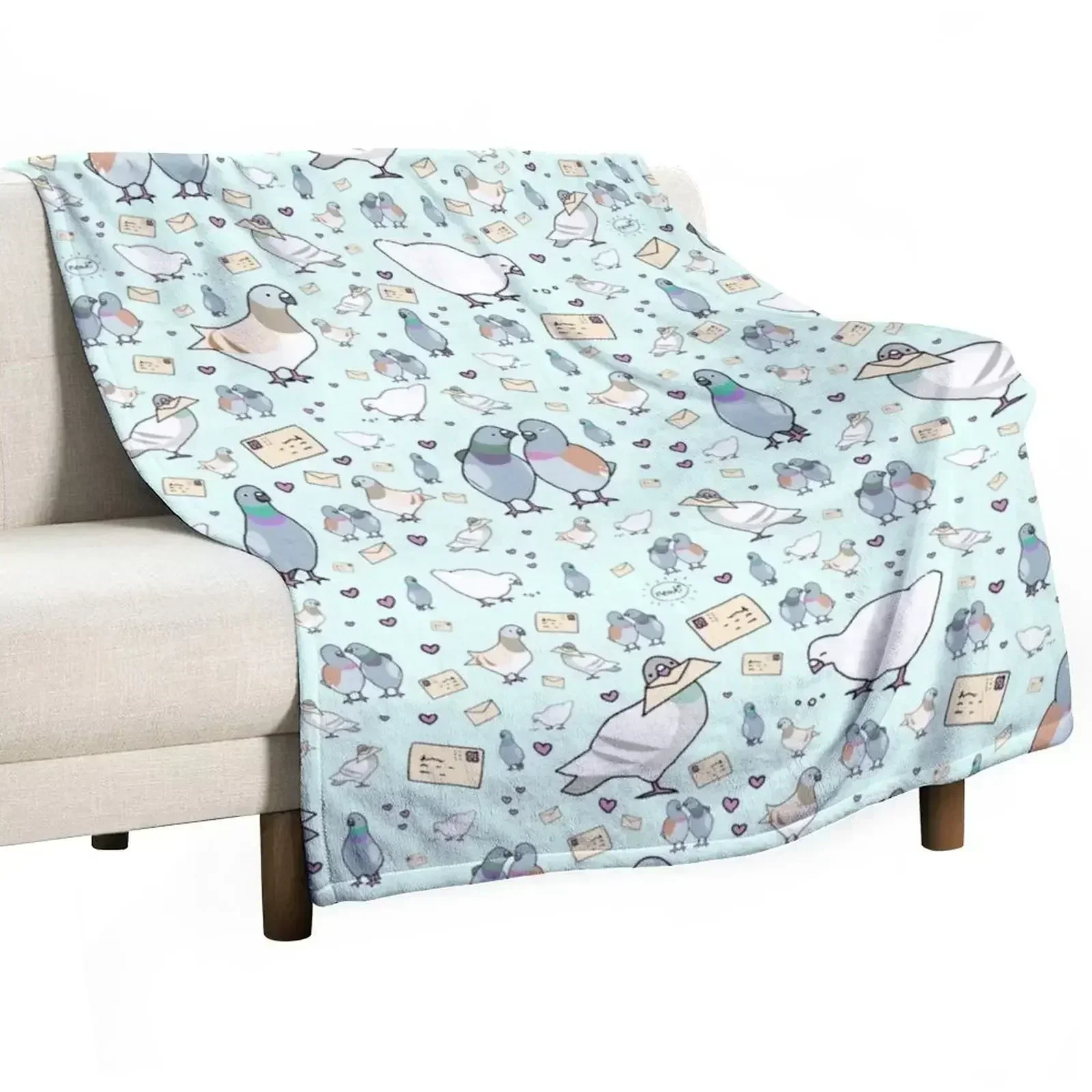 

Pigeons Throw Blanket Extra Large Throw Loose Blankets Sofas Of Decoration Blankets