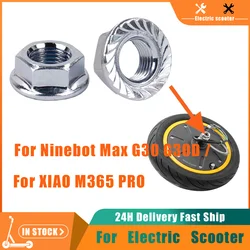 Durable Front Rear Engine Wheel Motor Screw For Ninebot Max G30 G30D/For XIAOMI MIJIA M365 M365 Pro Electric Scooter Motor Nut