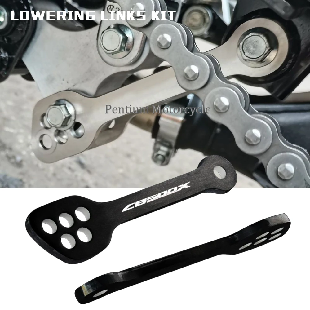 

For Honda CB500 Hornet 500 NX400 NX500 2024-2025 Rear Lowering Linkage Kit Suspension Cushion Lower Link CB500X CB500F CBR 500R