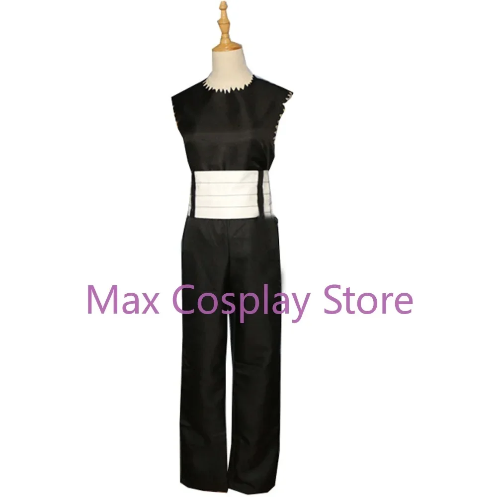 Max Cos Hiei YuYu Hakusho Cosplay Costume Fleeting Shadow Top+pant+belts Customized size view 2