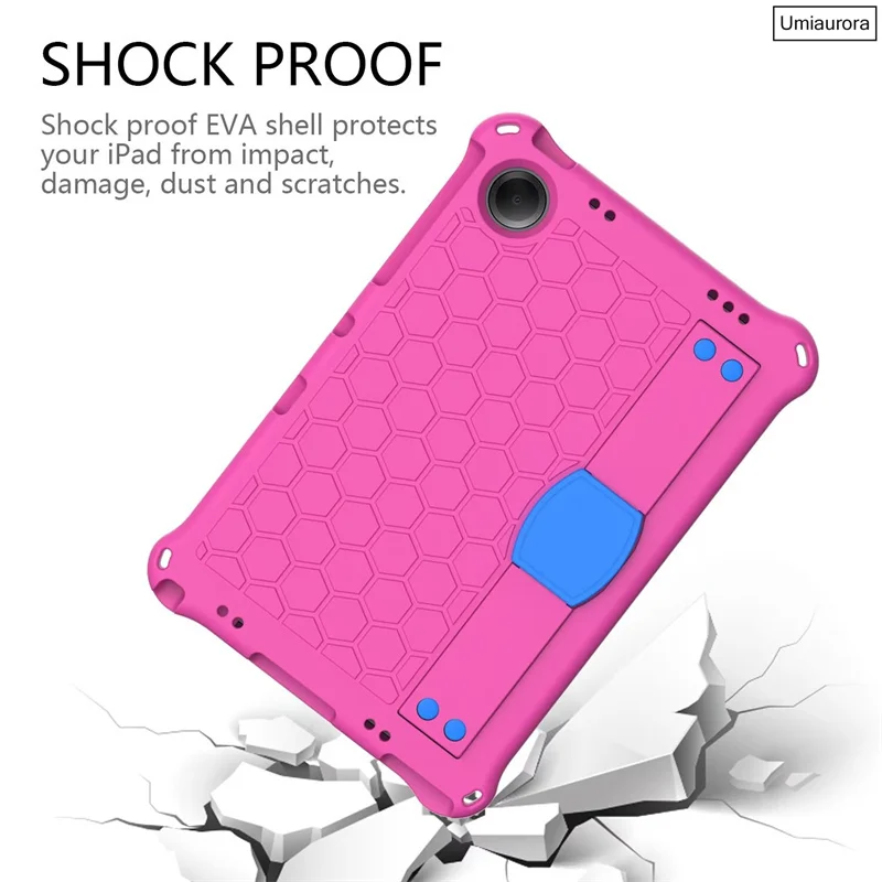 حافظة لهاتف سامسونج تاب A7 A8 A9+ A11 Plus SM-X230 X210 X130 X110 T290 S5E S6 Lite 10.4 بوصة للأطفال مقاومة للصدمات EVA حافظة كمبيوتر لوحي Funda
