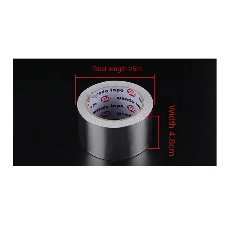 شريط رقائق الألومنيوم لمكيف الهواء مناسب لسخانات المياه وأغطية المدى وشريط عزل عالي الالتصاق