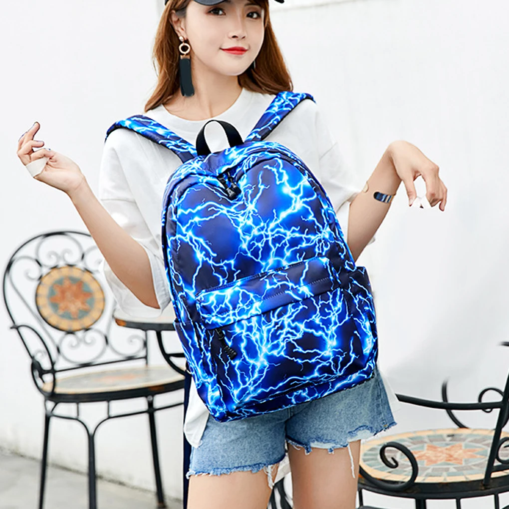 Children Backpack Kids School Bag Traveling Book Bags Knapsack Blue