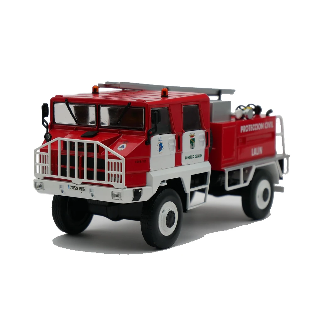 Diecast Ixo 1:43 escala Pegaso 3046 Picasso motor de bomberos francés coche en miniatura de aleación juguete de Metal modelo de coche juguete coleccionable regalo recuerdo