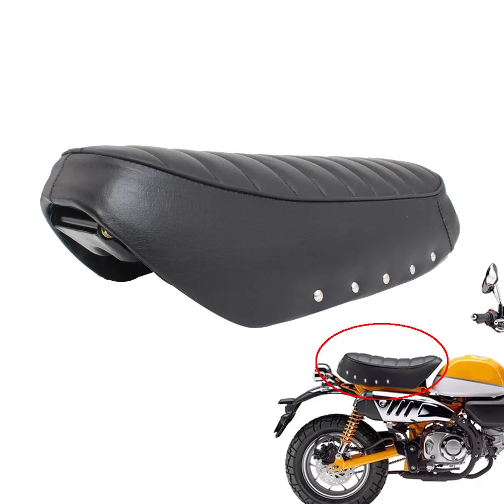 

Motorcycle Driver Solo Seat Black Driver Comfort Saddle Rider Pillion For Honda CT70 1969 1970 1971