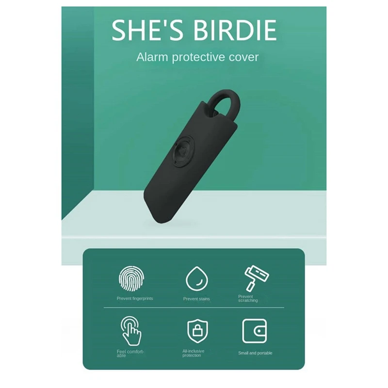 Suitable For She's Birdie Alarm Silicone Protective Cover Anti-Fall Protective Case