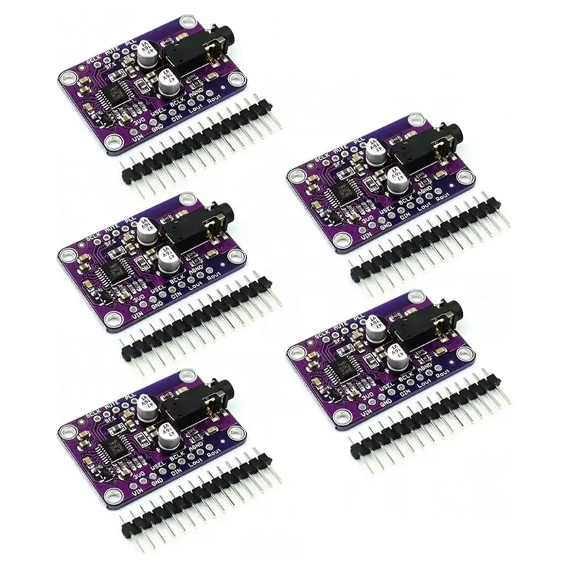 New Arrivals-5PCS DAC Module MCU-1334 UDA1334A I2S DAC For Arduino