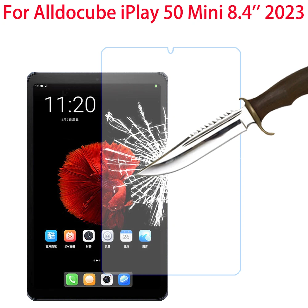 

9H Tempered Glass Screen Protector For Alldocube iPlay 50 Mini 8.4 inch 2023 Tablet Protective Film Guard For iPlay50 Mini