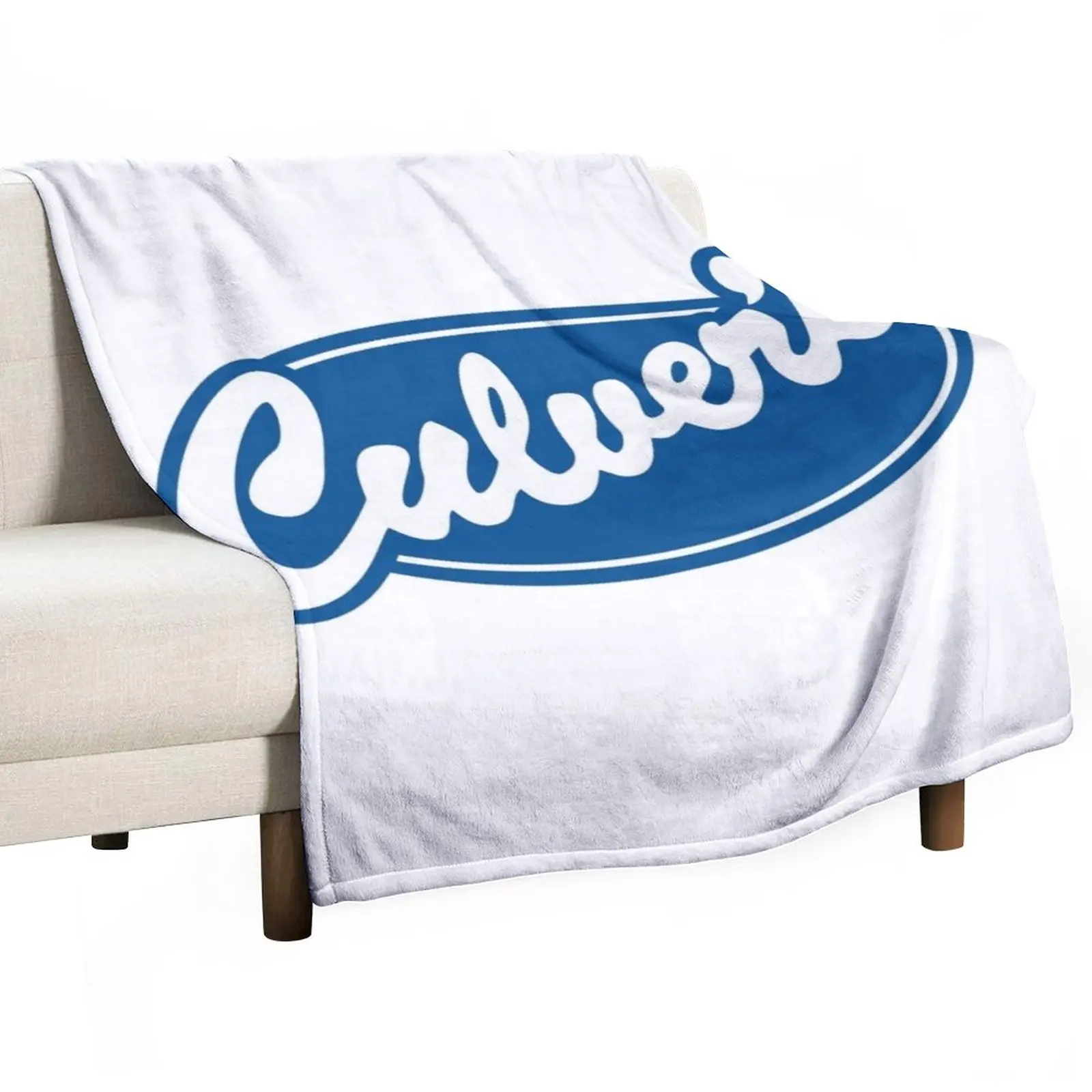 

Culver's Throw Blanket Plaid on the sofa Weighted Blankets