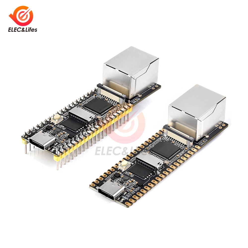 Luckfox-pico Plus Linux Micro Development Board Integra Arm Cortex-a7 Risc-v Mcu Npubg Processadores com Porta Ethernet Rv1103