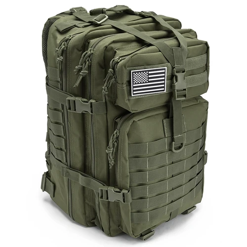 Imagen 2 del producto Mochilas tácticas de 30/50L para hombre, bolsas de supervivencia al aire libre, paquete de asalto 3P, paquete EDC Molle para senderismo y caza
