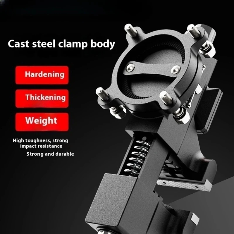 Vice Workbench Industrial Grade Clamp Multi-Functional Universal Vise Clamp-on Bench Vise