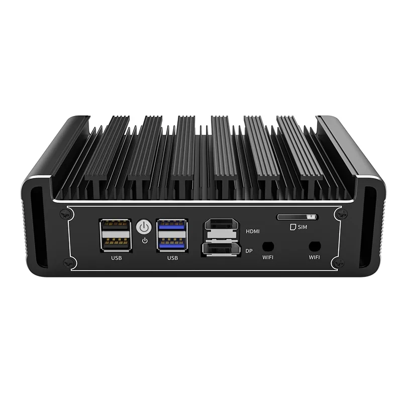 Imagem -06 - Lan I226-v Sólido Intel N100 Firewall Aparelho Fanless Mini pc N5105 N6000 J4125 Nvme Mini Computador Pfsense Proxmox Host 4x 2.5g