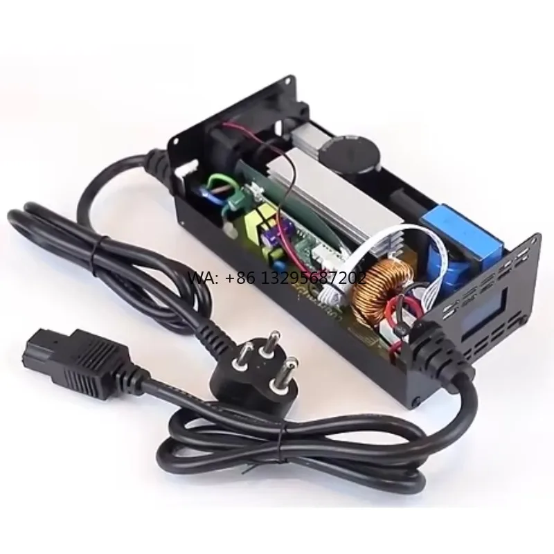 

ELEJOY CE Smart Digital Bicycle Forklift Charger 10A Current Voltage Adjust OLED Display Battery Chargers Model EY-BC7210