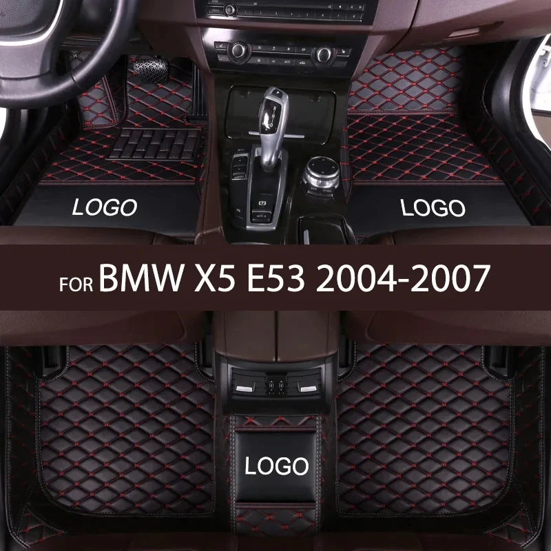 

Custom Car Floor Mat For BMW X5 E53 2004 2005 2006 2007 Years Car Accessories Luxury Carpet Liner Waterproof Anti-Slip