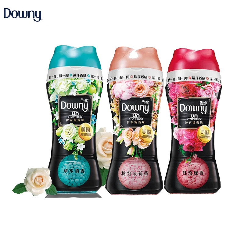 Original DOWNY duftende Wäscheperlen, Parfüm-Weichmacher, 150 g/200 g, unaufhaltsam