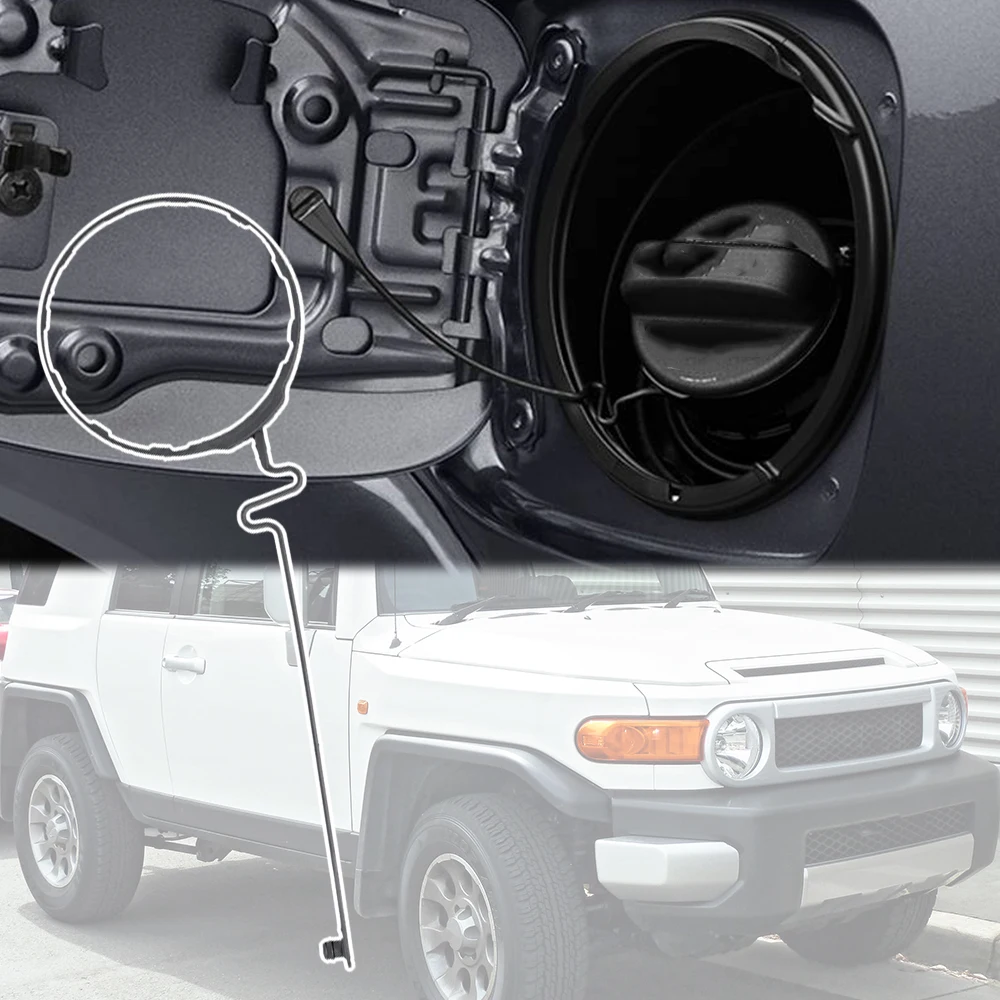 

Car Fuel Tank Gas Cap Line Cable Rope Ring Cord Tether For Toyota FJ Cruiser XJ10 2007 2008 2009 2010 2011 2012 2013 2014