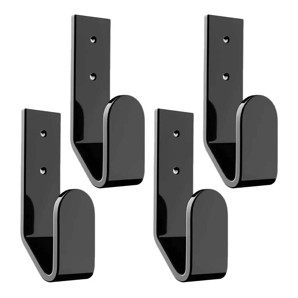 

4 Pcs Keyboard Wall Mount Laptop Stand Desk Extender Hook Acrylic Shelf for of Arm Extension Display Organizer