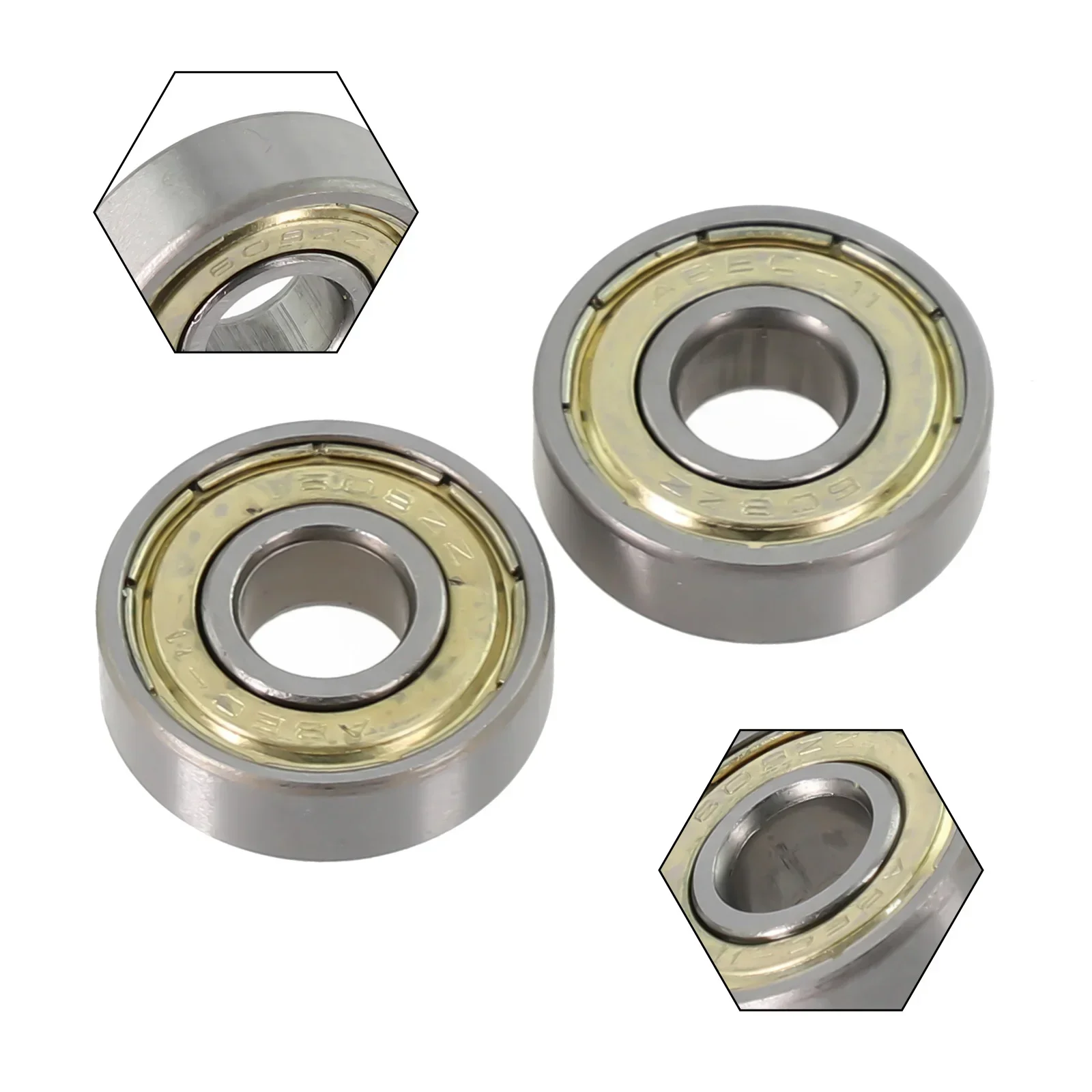 Improve Speed and Performance with 608ZZ (ABEC11) Stainless Steel Bearings for Roller Scooter Skateboard Wheel