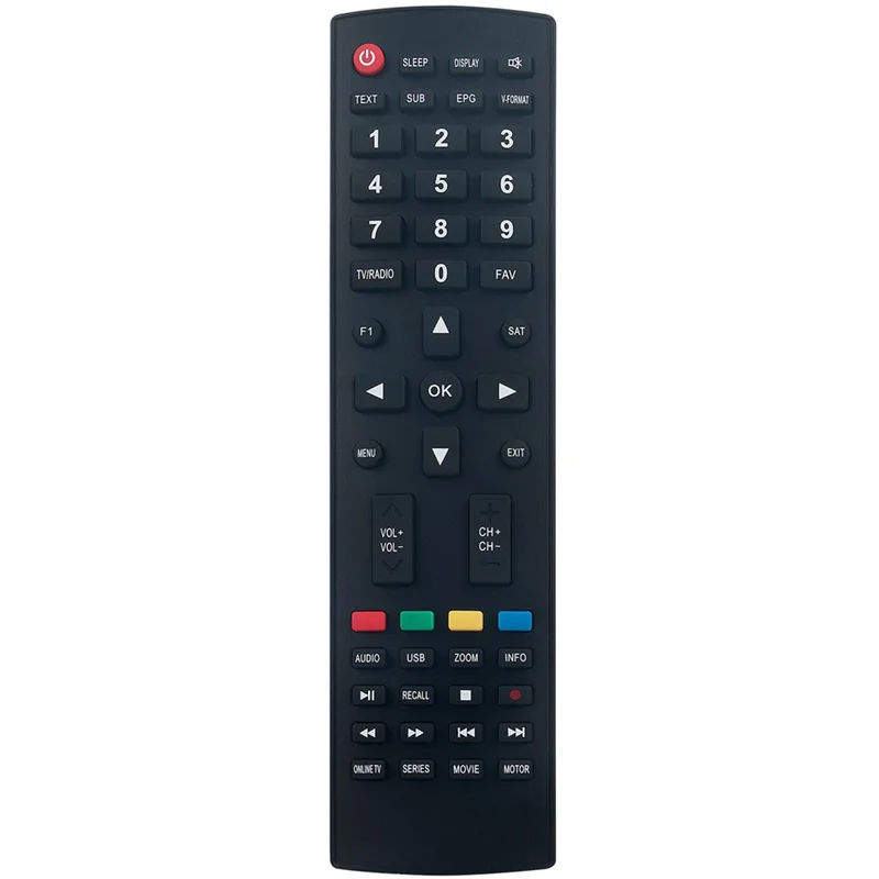 ABUO-For ISTAR TV Box Remote Control Replacement- Works Models A9000, A8500, A8000, A1600, A65000, A9700 Zeeed222, Zeed333, Zeed