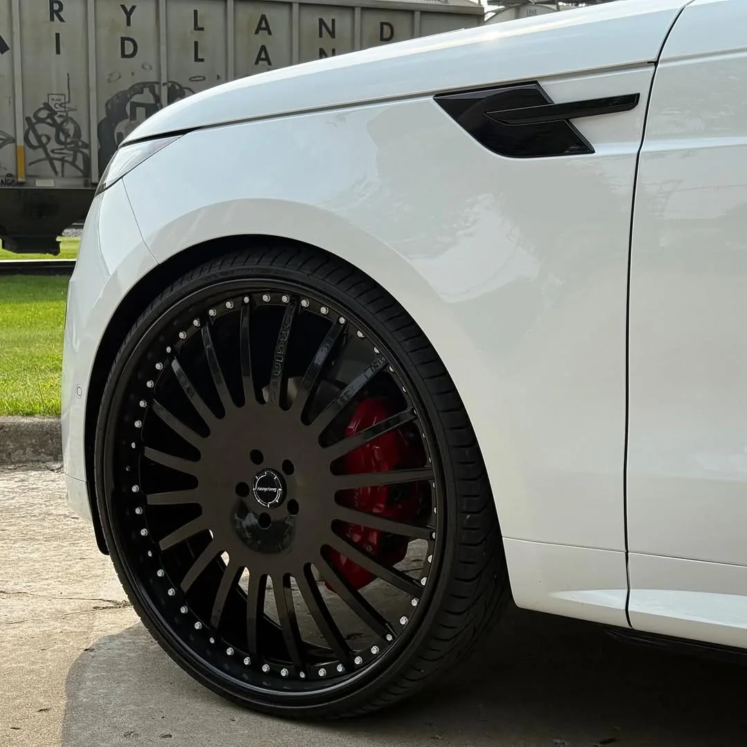 2026 New Custom Forged 22 24 26 28 30 Inch Rims 6x139.7 8x180 5x127 Polished Chrome Heavy Duty Wheels