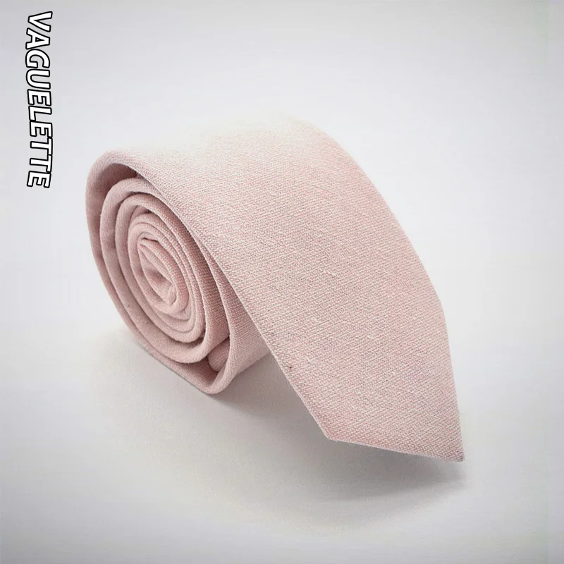 

Handmade Pink Neck Tie For Men 2023 Solid Casual Skinny Tie Mens Wedding Knitted Cotton Cravate Homme 6.5x145x3.5cm