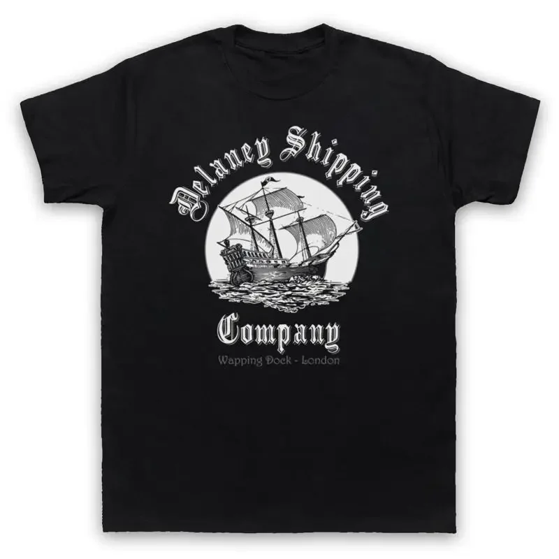 DELANEY SHIPPING COMPANY LONDON TABOO UNOFFICIAL TV TOM MENS WOMENS T SHIRT