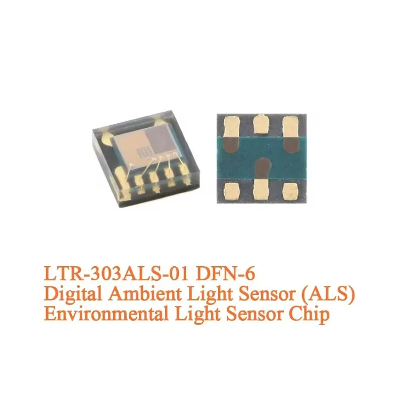 10Pcs/1Pcs LTR-303ALS-01 LTR-308ALS LTR-553ALS 329ALS LTR-390UV 381RGB SMD Digital Ambient Light Sensor Optical Ultraviolet Chip