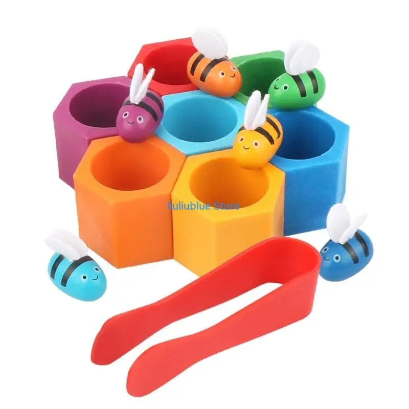 Clamp to Matching Color Educational Early Learning Supplies 62CF