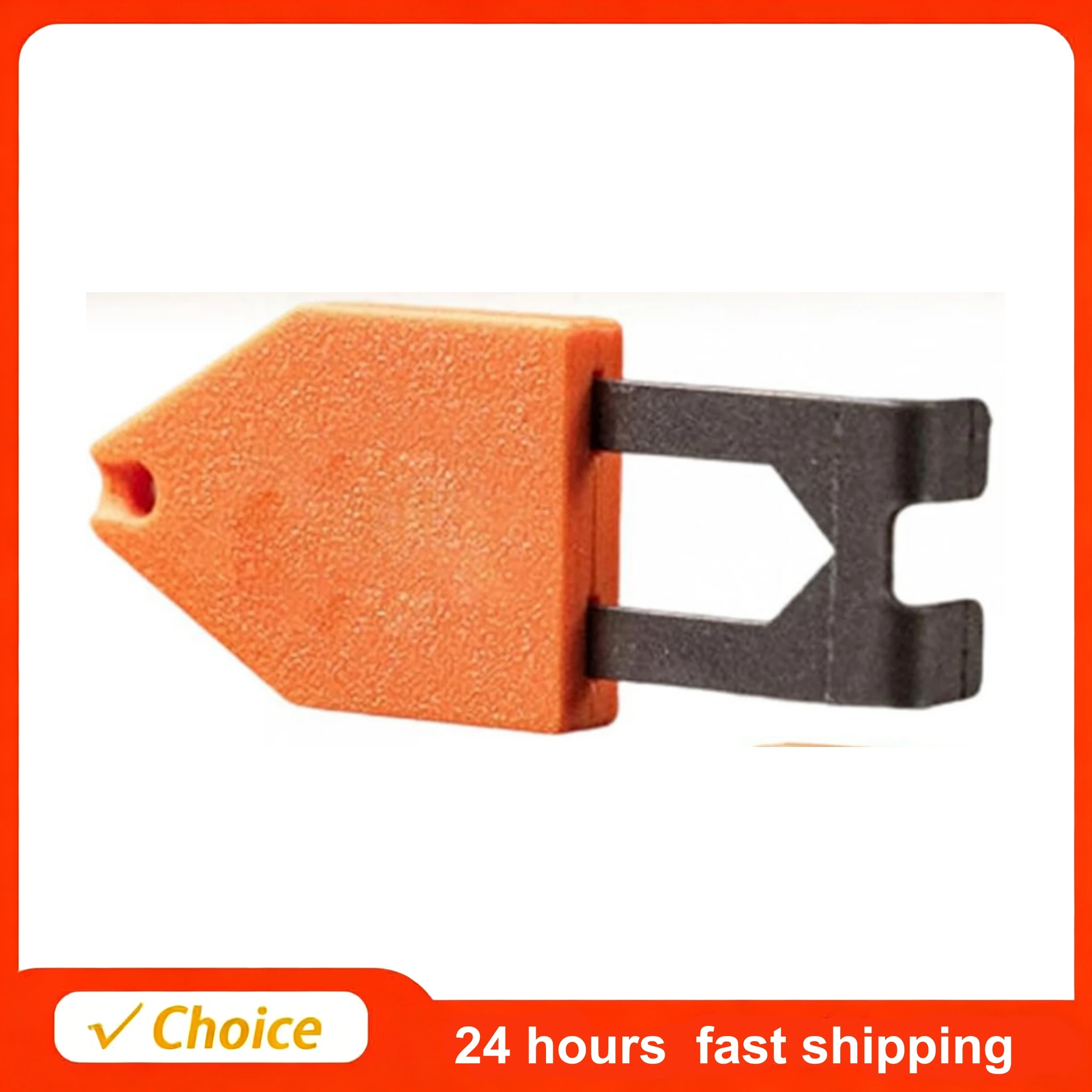 Rope Anchor Hook Metal Pin Rope Anchor Hook Portable Chalk Line Anchoring Tool for Woodworking One Handed Instant Fixing