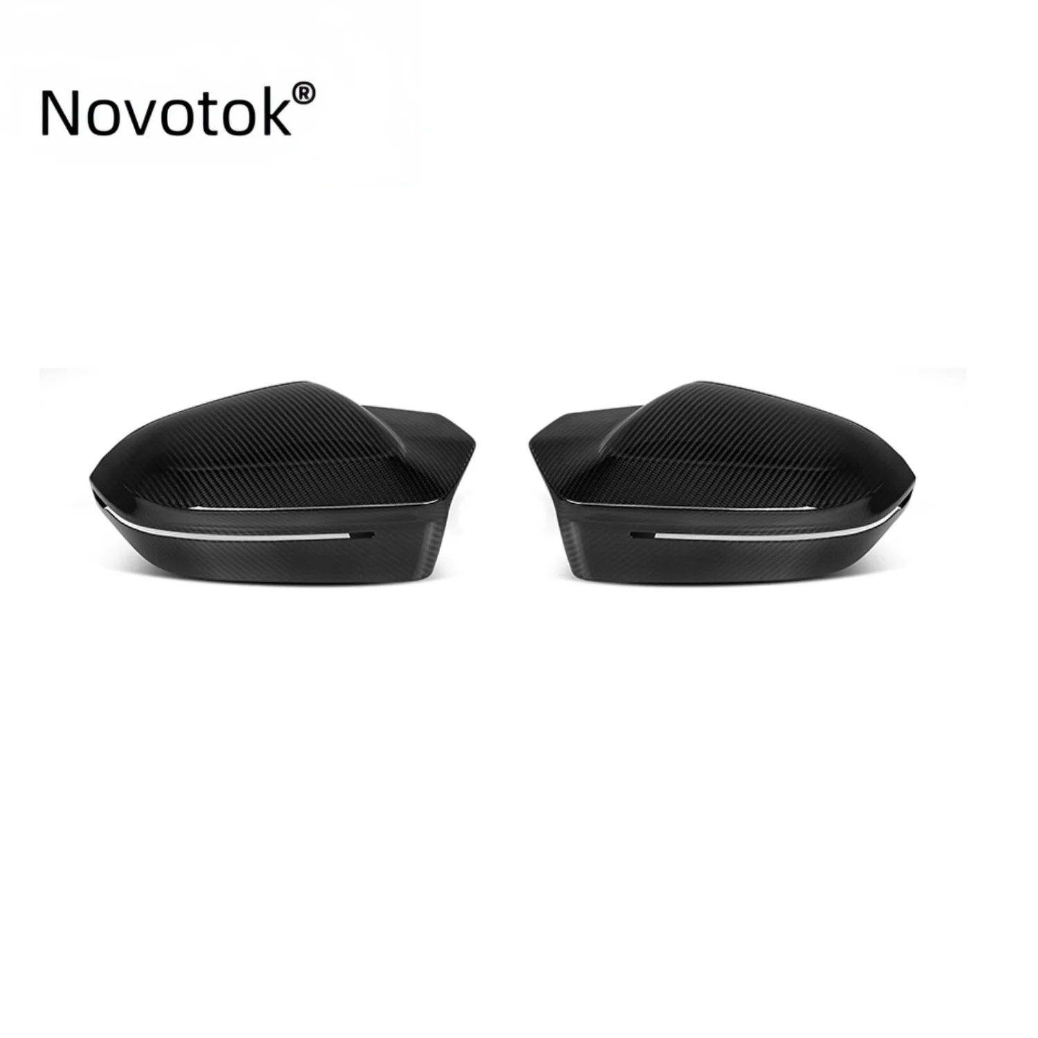 2026 High Performance Real Dry Carbon Fiber Modified Cow Horn Rearview Mirror Shell to Replace Reverse Mirror for BMW G45 X3M