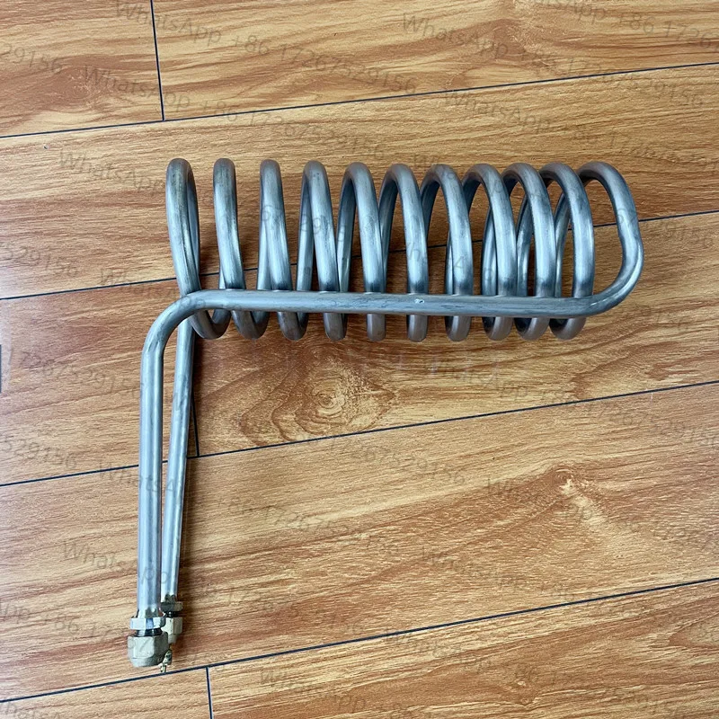 Titanium tube Coil Evaporator for 1HP  1.5HP  2 HPaquarium chiller heat exchanger fish tank in seafood pond