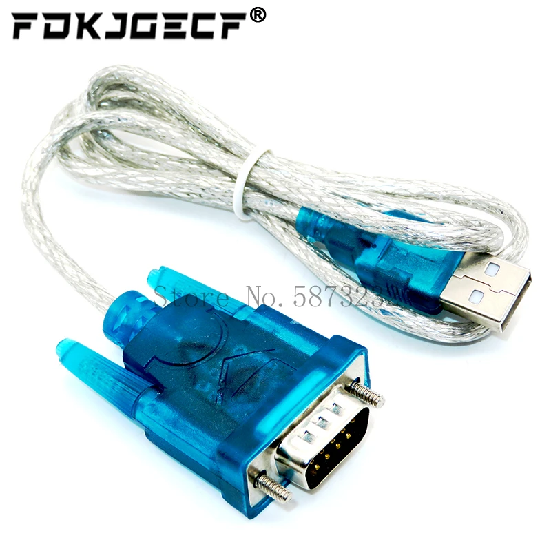 HL-340 New USB to RS232 COM Port Serial PDA 9 pin DB9 Cable Adapter support Windows7-64