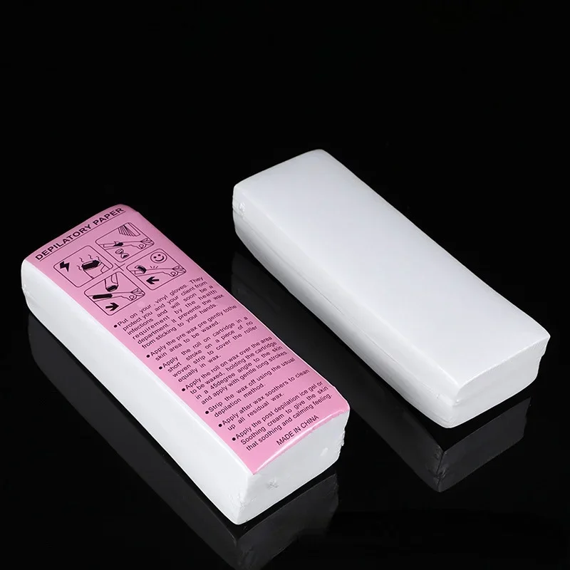 لفة ورق شريط شمعي غير منسوج لإزالة الشعر ، جودة عالية ، الجسم ، الساق ، الذراع ، النساء ، الرجال ، 50 ، قبول