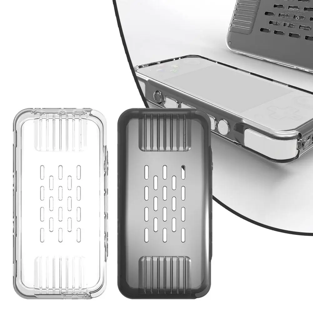 Game Console Protective Case For ANBERNIC RG35XX H Clear TPU Case Anti-Scratch Transparent Protective Shell For RG35XX H Ca P1V8
