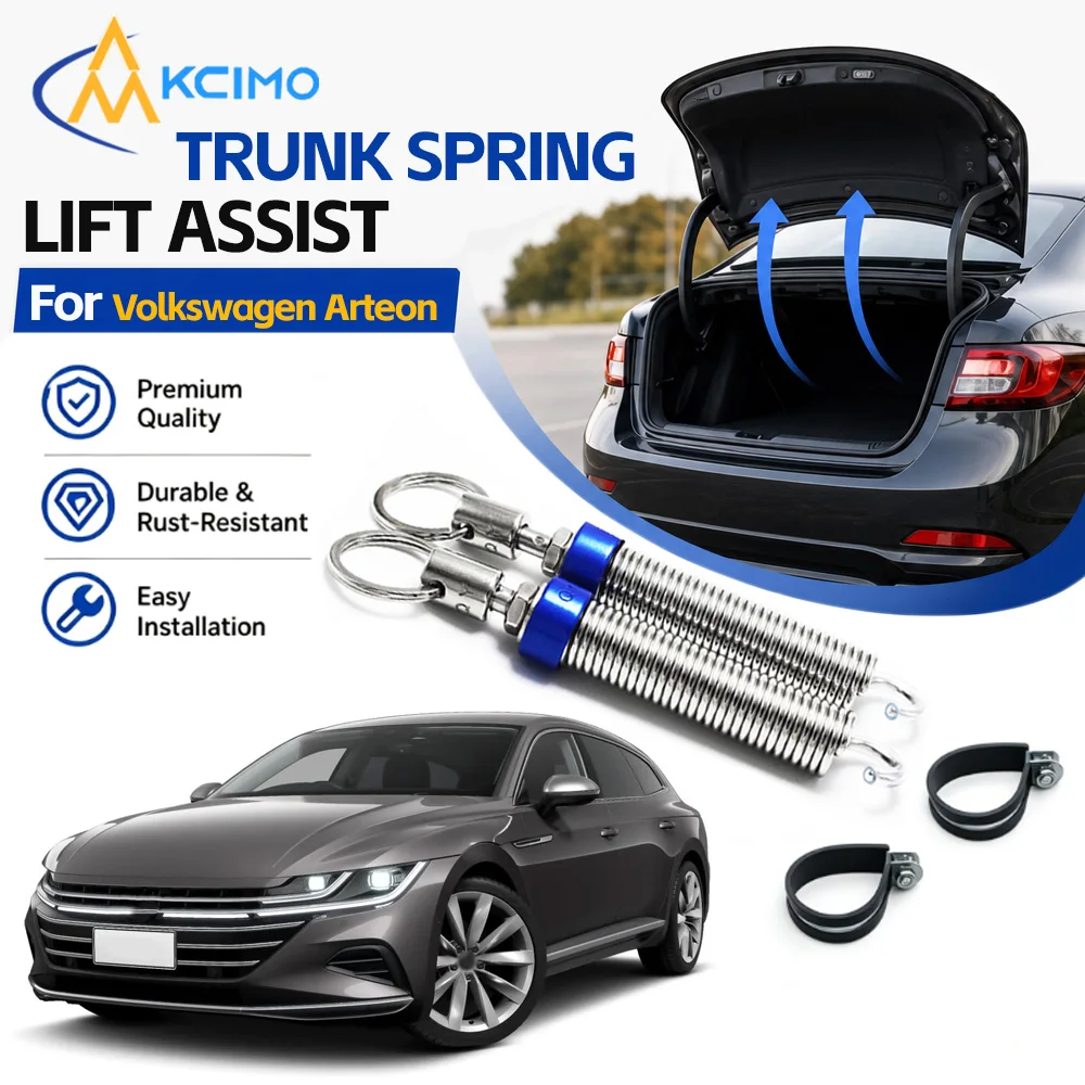 For Volkswagen Arteon Adjustable Trunk Lid Lift Spring Auto Boot Automatic Opening Tension Lifter Device Rear Tailgate Lid Parts