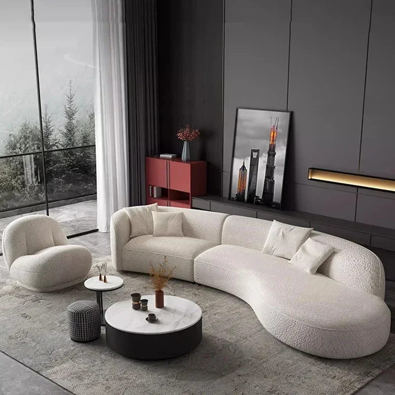 

Ergonomic Sectional Living Room Sofas Nordic Luxury Apartment Sofas Relaxing Modern Relaxing Throne Divano Unique Furniture