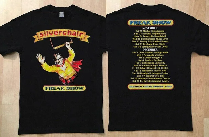 Silverchair Freak Show Tour 1997 Unisex T-Shirt, Vintage 90s Silverchair Shirt