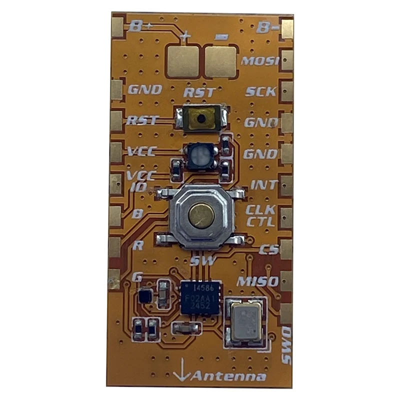 ABAC-pour projet de bricolage Compatible ICM-45686 + QMC6309 Module FPCB conçu pour les traqueurs Slimevr et les traqueurs de Slime Smol