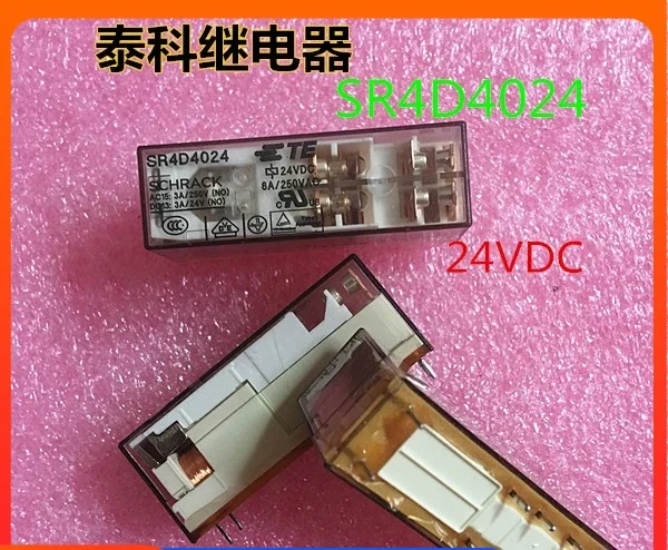 

TE Tyco SR4D4024 24V 10 pin safety relay