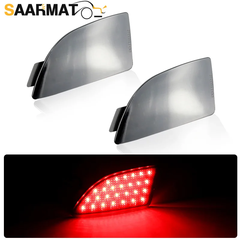 2pc LED Rear Bumper Reflector Tail Brake Stop Light For Mazda 3 Axela BM BL 5D Hatchback unction as Tail, Brake & Rear Fog Lamps
