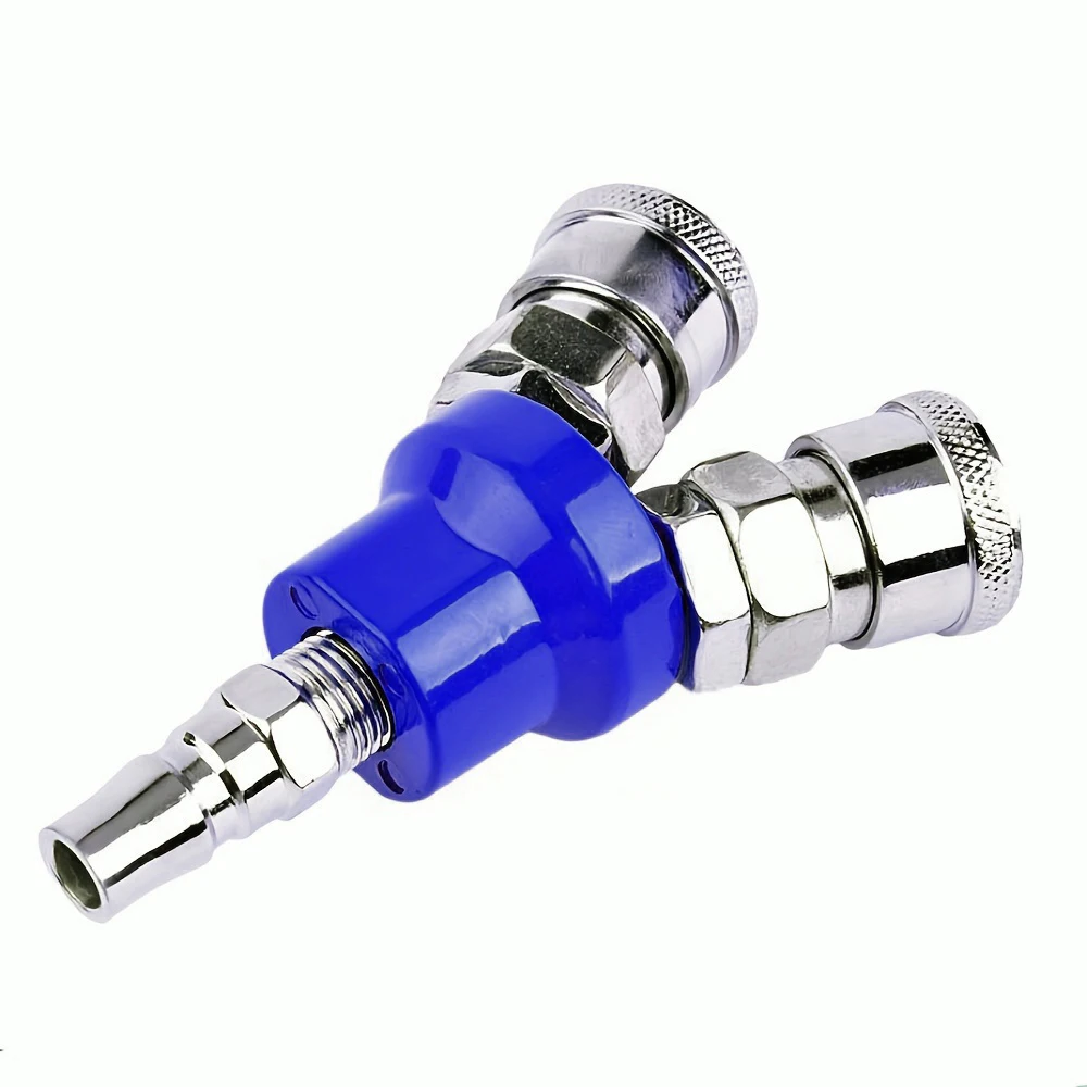 Pneumatic Connector For Air Compressor - SMV Round Two-way SMY Round Three-way Internal Thread Quick Connector - Pneumatic Tool image 4