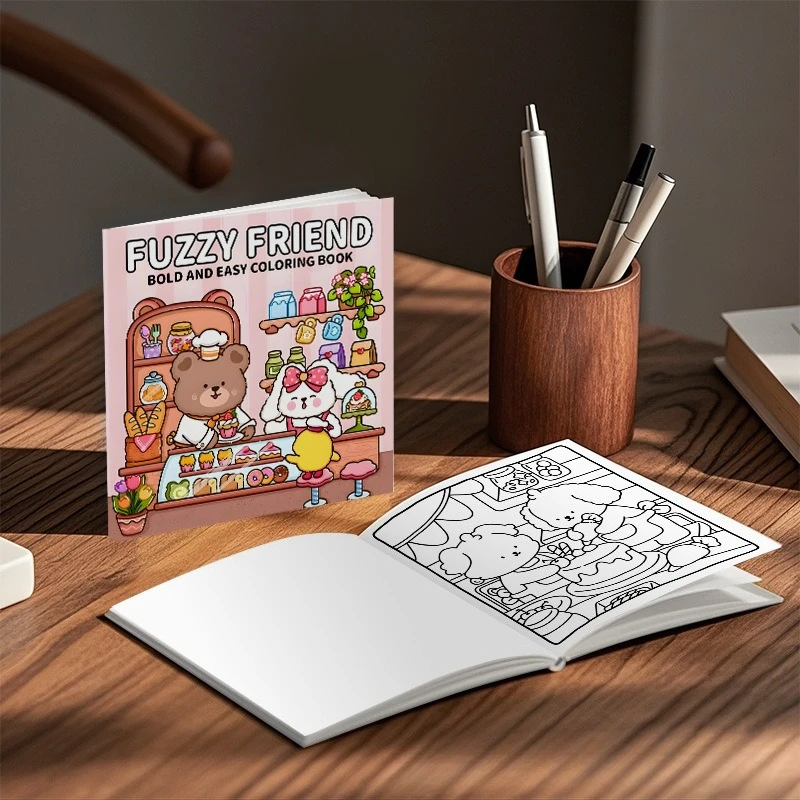 Hot-selling Coloring Books Drawing Books Graffiti Hand-drawn Drawing Books Drawing Paper Coloring Books Tracing Books and Steps