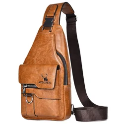 Men's Shoulder Bag Large Capacity Versatile Waterproof Crossbody Bags High Quality Luxury Designer Chest Bag Travel Back Bags